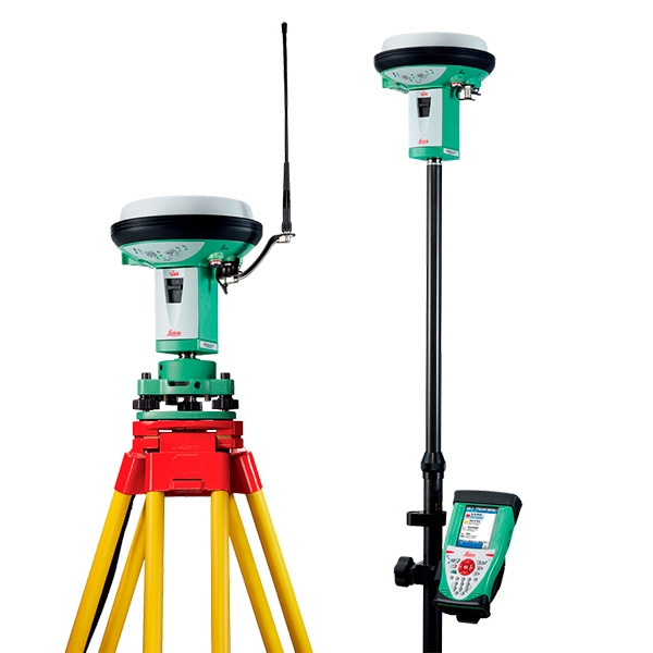 equipamento gps de topografia Leica
